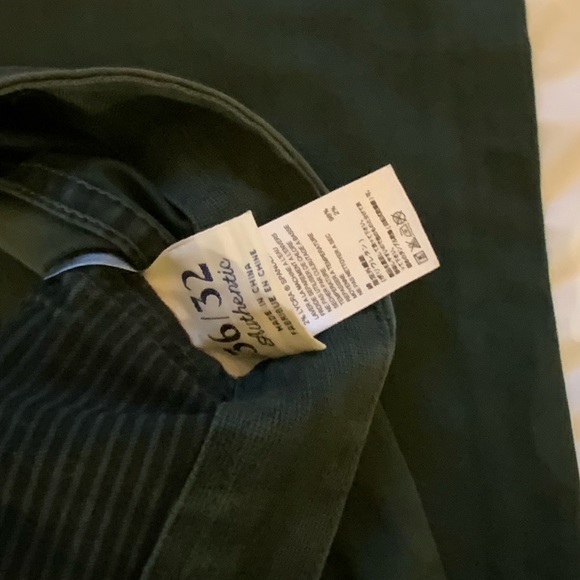 New Tommy Bahama, military Green jeans, size 36/32 - Picture 5 of 6